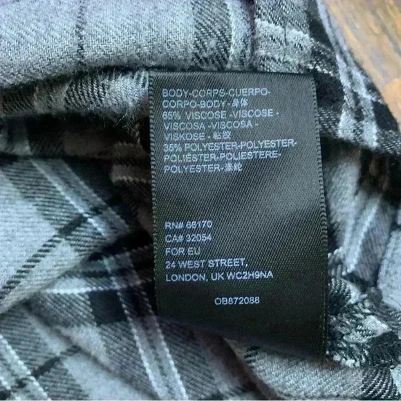 Urban Outfitters Oversized Women’s Flannel Comfy Cozy Size Large - Picture 6 of 7